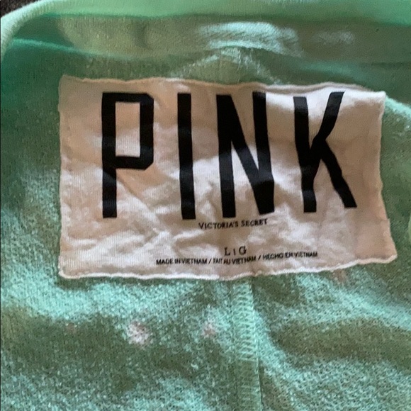 Pink Victoria’s Secret long sleeve oversized shirt - Picture 3 of 5